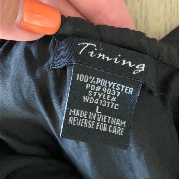 One shoulder black dress - Picture 2 of 2